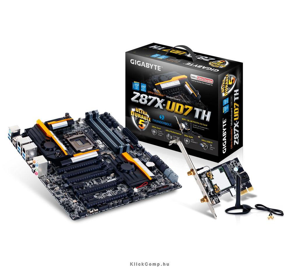 Eladó Már csak volt!!! Gigabyte Z87X-UD7 TH Intel Z87 LGA1150 E-ATX alaplap - olcsó, Új Eladó Már csak volt!!! - Miskolc ( Borsod-Abaúj-Zemplén ) fotó