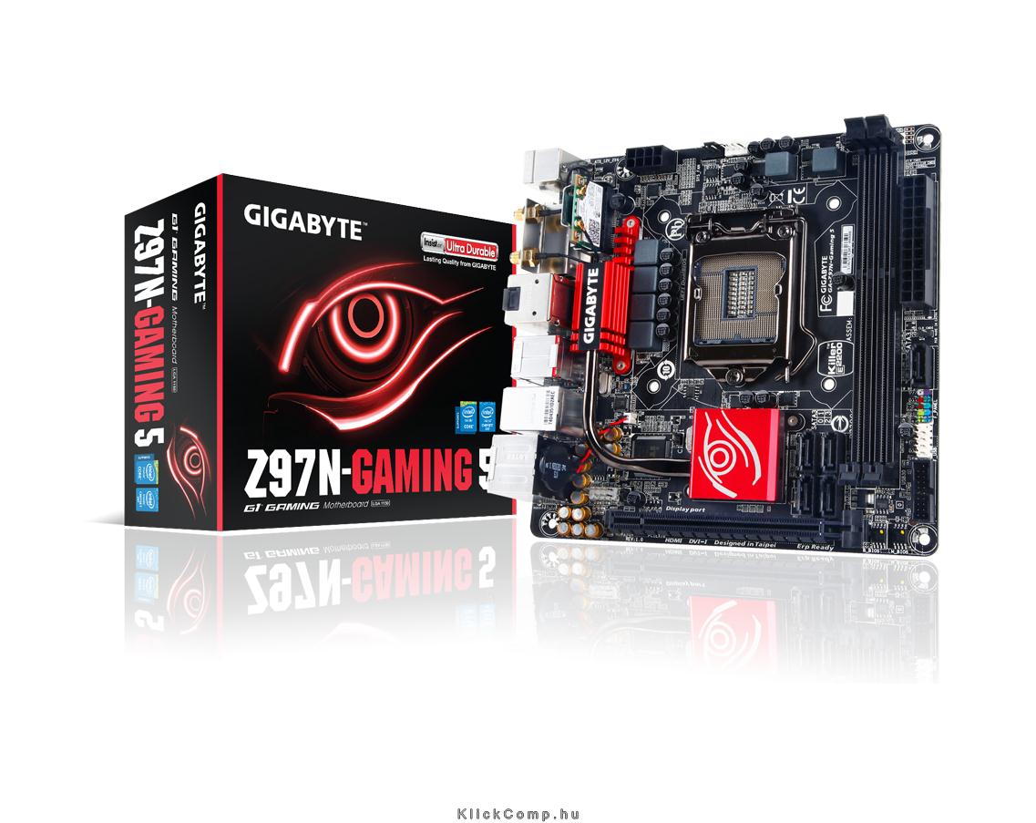 Eladó Már csak volt!!! Z97N-GAMING 5 Intel Z97 LGA1150 mini ITX alaplap - olcsó, Új Eladó Már csak volt!!! - Miskolc ( Borsod-Abaúj-Zemplén ) fotó