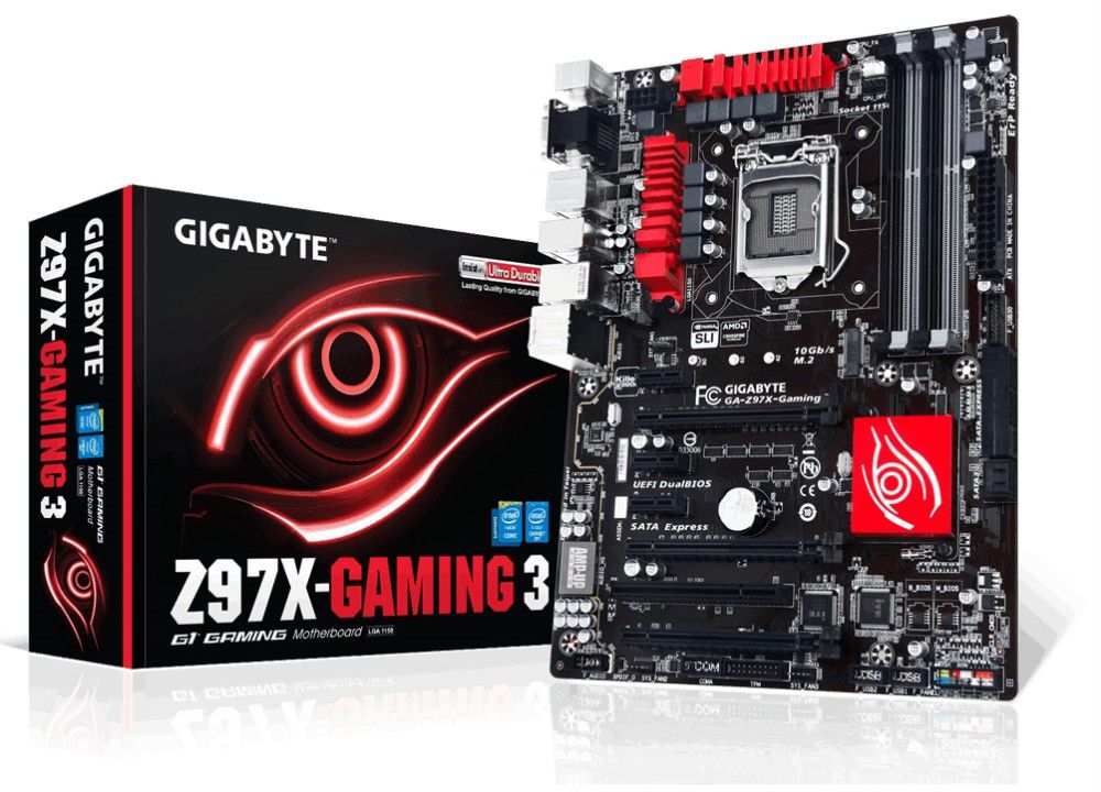 Eladó Már csak volt!!! Alaplap Z97 LGA1150 ATX Intel Gigabyte Z97X-GAMING 3 - olcsó, Új Eladó Már csak volt!!! - Miskolc ( Borsod-Abaúj-Zemplén ) fotó