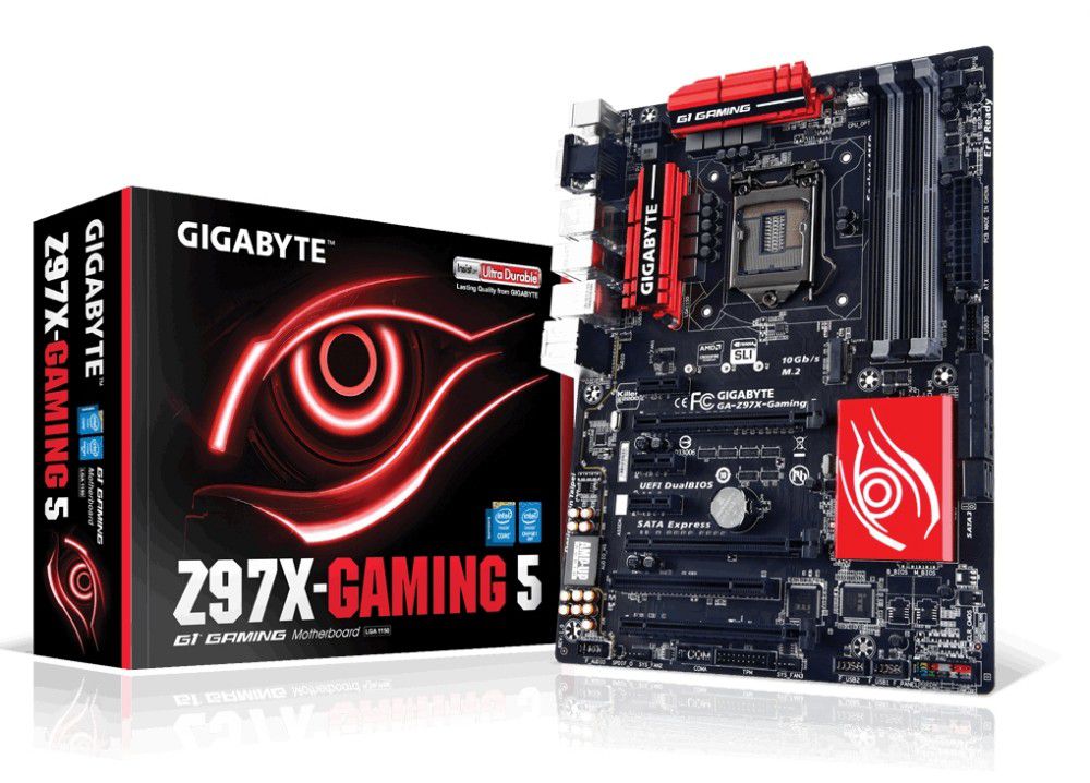 Eladó Már csak volt!!! Alaplap LGA1150 ATX Intel Z97 Gigabyte Z97X-GAMING 5 - olcsó, Új Eladó Már csak volt!!! - Miskolc ( Borsod-Abaúj-Zemplén ) fotó
