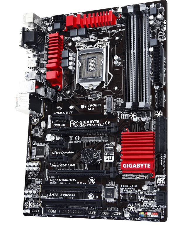 Eladó Már csak volt!!! Alaplap LGA1150 ATX Intel Z97 Gigabyte - olcsó, Új Eladó Már csak volt!!! - Miskolc ( Borsod-Abaúj-Zemplén ) fotó
