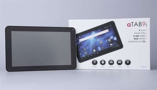Eladó Már csak volt!!! aTAB9 9" 1GhzPlus8GB,WiFi,800*480,G-Sensor,webcam,Android 4.0 magyar - olcsó, Új Eladó Már csak volt!!! - Miskolc ( Borsod-Abaúj-Zemplén ) fotó